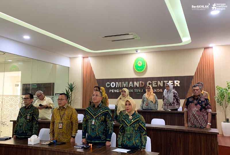 PT BANDA ACEH IKUTI SOSIALISASI EVALUASI PEMBANGUNAN ZONA INTEGRITAS TAHUN 2026 SECARA VIRTUAL