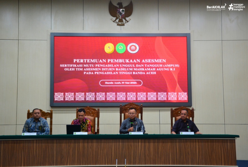 ASESMEN AMPUH PADA PENGADILAN TINGGI BANDA ACEH TAHUN 2026
