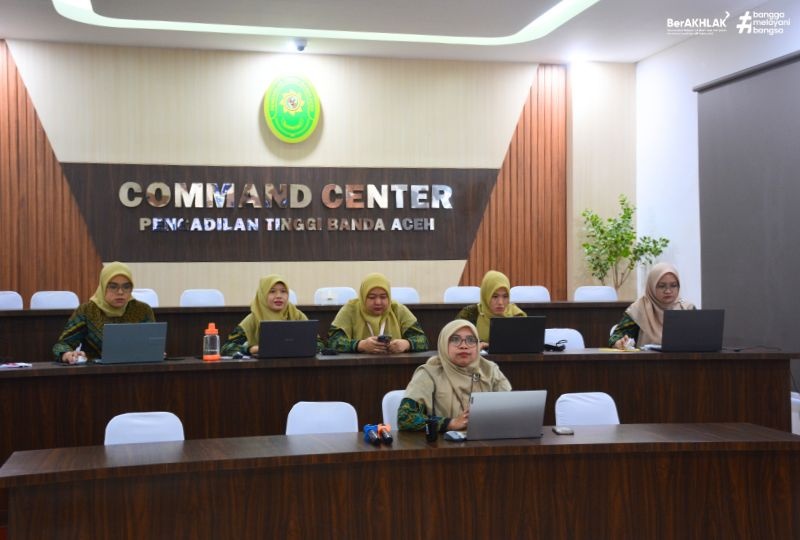 PERKUAT AKUNTABILITAS, PENGADILAN TINGGI BANDA ACEH IKUTI BIMTEK EVALUATOR SAKIP 2026