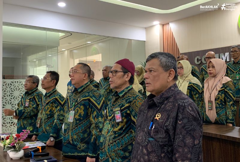 PENGADILAN TINGGI BANDA ACEH MENGIKUTI RAPAT PERSIAPAN PEMBERLAKUAN PASAL 298 DAN PASAL 300 KUHAP SECARA DARING