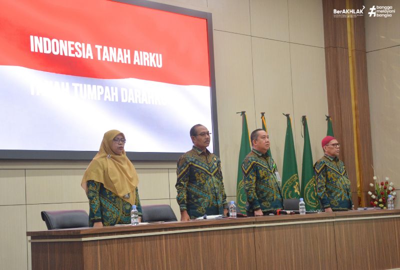 RAPAT EVALUASI KINERJA BULAN JULI PENGADILAN TINGGI BANDA ACEH