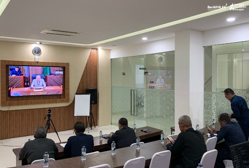 PENGADILAN TINGGI BANDA ACEH IKUTI SOSIALISASI PEDOMAN PENGELOLAAN MEDIA MASSA DAN MEDIA SOSIAL MAHKAMAH AGUNG RI